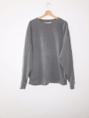 Weekday M oversize washed crewneck bluza w stylu vintage retro boxy szeroka