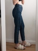 Dr Denim nora mid retro jeansy mom jeans spodnie jeansowe 27/32