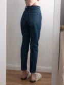 Dr Denim nora mid retro jeansy mom jeans spodnie jeansowe 27/32