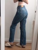 Weekday rowe jeansy jeans proste 26/32 w26 l32 spodnie jeansowe