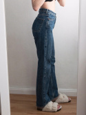 Weekday rowe jeansy jeans proste 26/32 w26 l32 spodnie jeansowe