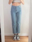 Na-kd spodnie jeansowe M proste mom jeans jeansy z wysokim stanem