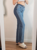 Vero Moda W26 L32 26/32 dwukolorowe jeansy spodnie jeansowe proste Pinterest